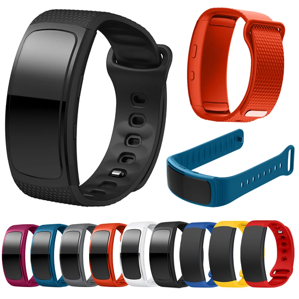 L/S сменный Браслет для samsung gear Fit 2 Band роскошный силиконовый ремешок для samsung Fit2 SM-R360 ремешок Прямая поставка