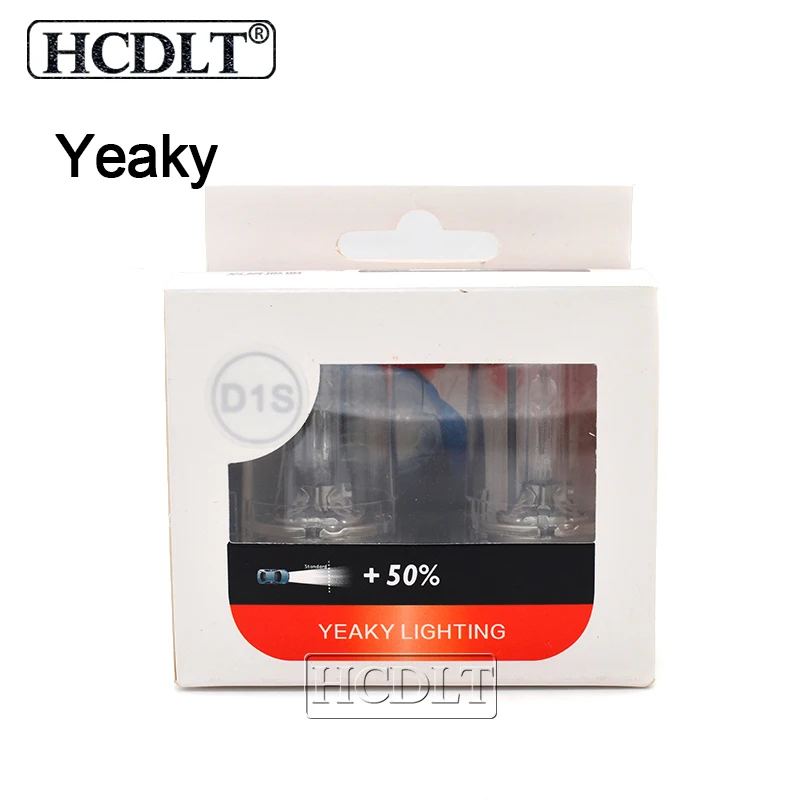 Ксеноновая лампа HCDLT 35 Вт Yeaky D1S 6500K HID D2S D3S D4S 4500K 5500K D2R D4R Сверхбыстрая яркая