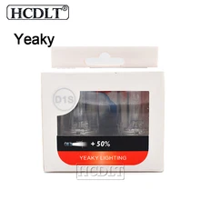 Hcdlt 35 Вт Yeaky D1S 6500 K ксеноновый свет HID D2S D3S D4S Yeaky 4500 K 5500 K D2R D4R Супер Быстрый Яркий Автомобильный Ксенон на основное освещение лампа