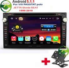 Quad Core Android 5.1.1 Car DVD GPS Radio For Old VW Transporter T4/T5 Bora Passat Mk5 Golf Mk4 Polo Jetta Peugeot 307 1998-2008