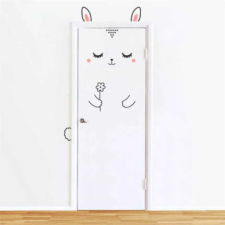 Cartoon Animated Sticker DIY Wall Door Decal For Kid's Room Living Room
