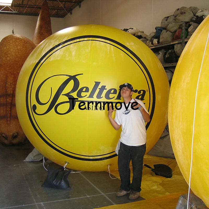 

PVC Helium Balloon inflated air tight sky balloons Advertisiment 3 meters Attrative Advertising Inflatable helium Balloon