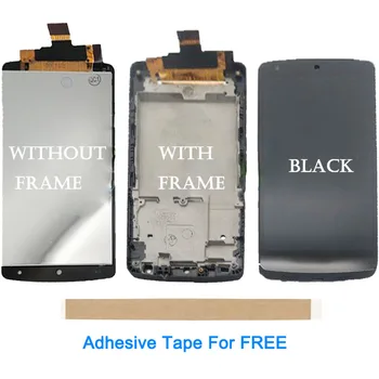 

For LG Google Nexus 5 D820 D821 LCD Display With Touch Screen Glass Digitizer Assembly With Frame Without Frame Black Color