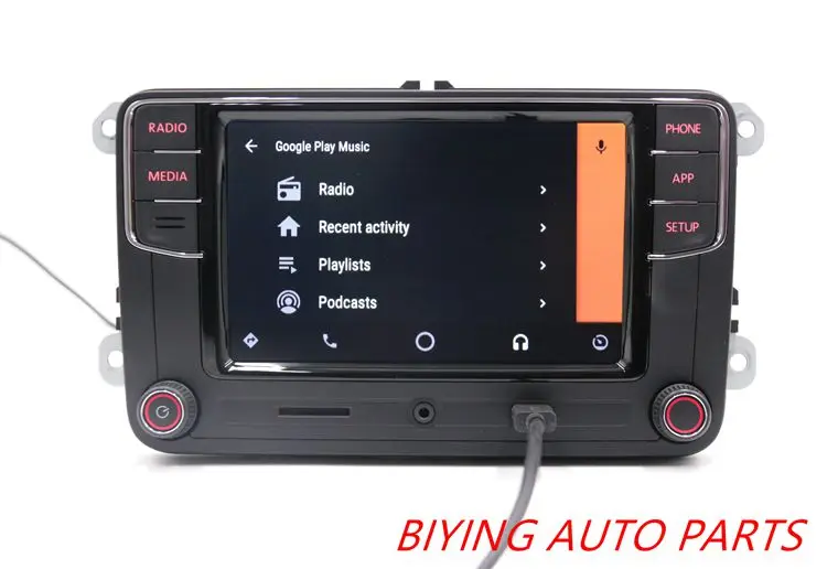 Автомагнитола MirrorLink Noname RCD330 Plus R340G Android 6 5mib для Golf 5 Jetta CC Tiguan Passat Polo Toureg 6RD035187B|radio for