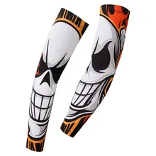2 Pcs Mens Women Arm Sleeves Basketball Tennis Lengthen Elbow Pad Protective Support Cycling Arm Warmer Sun UV