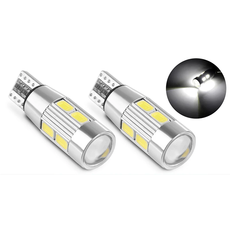 2 шт. авто светодиодный 194 W5W Canbus 10 SMD 5630 Светодиодный светильник лампа без ошибок светодиодный светильник парковка светодиодный автомобильный боковой светильник