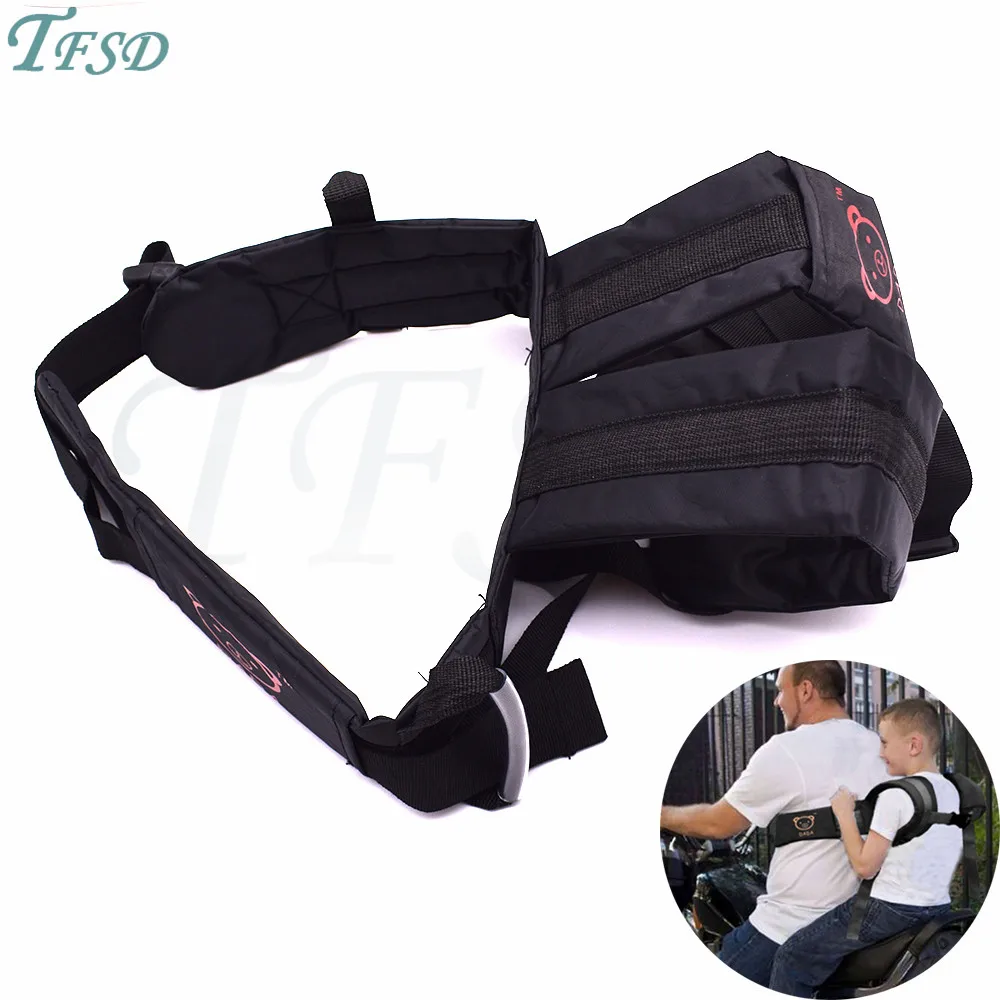 

New adjustable Motorcycle child safety belt boy girl rear seat safety sling riding backpack belt For Suzuki SV650 SV650S GSXR600