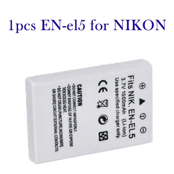 Rechargeable Packed en el5 Battery ENEL5 bateria En El5 Li ion For