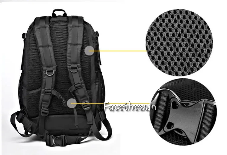 DSLR SLR Camera Travel Backpack Bag Carden K7-9