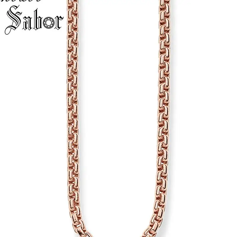 

Chain Striking Rose Gold-color Gift For Women & Men, Female Jewelry 925 Sterling Silver Fashion Jewelry thomas