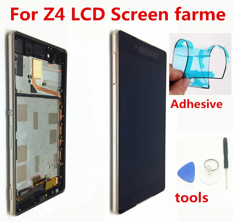 Оригинальный IPS экран 5 2 дюйма для SONY Xperia Z4 сменный сенсорный ЖК Z3 + рамка E6533 E6553|lcd