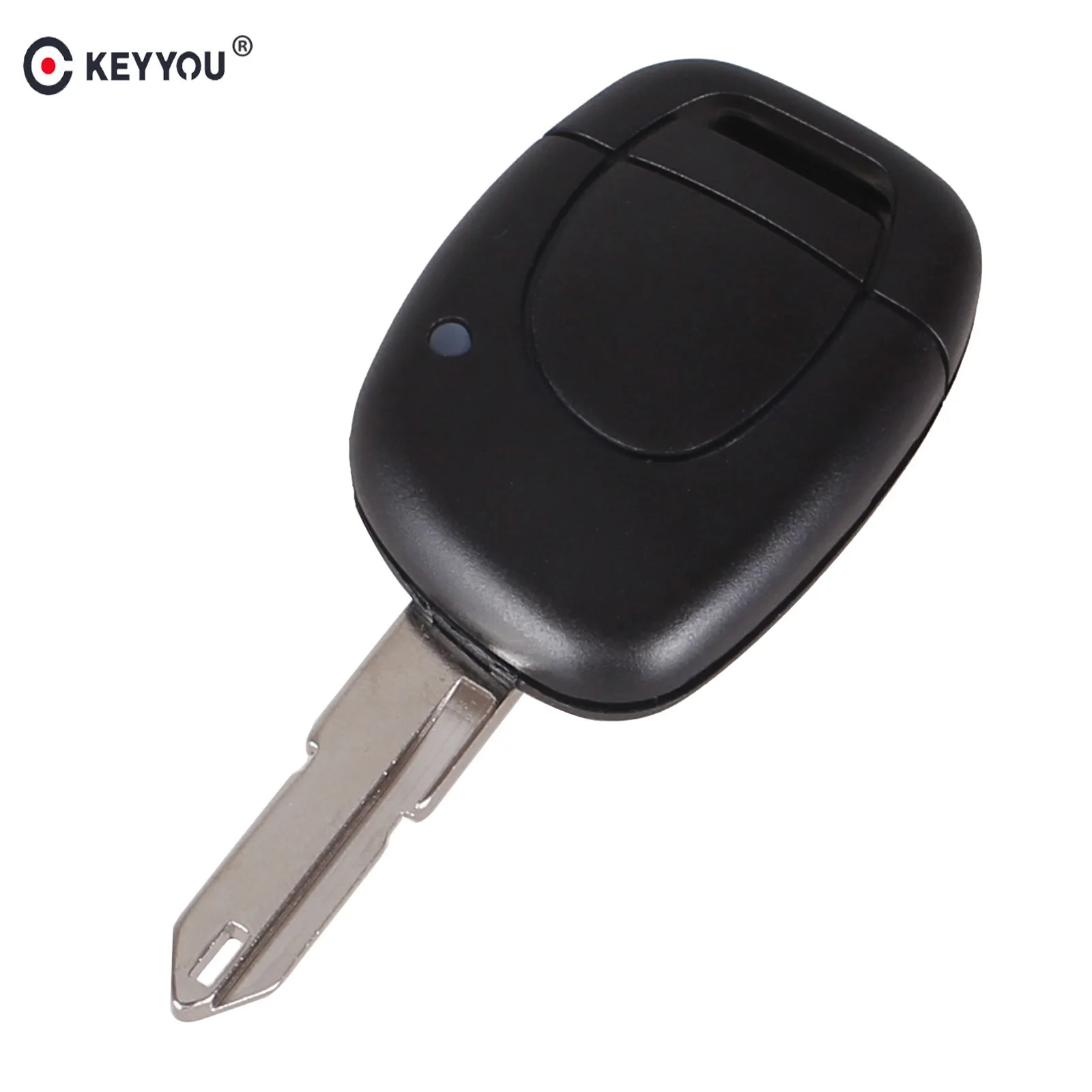 

KEYYOU 20X Remote Car Key Shell 1 Buttons For Renault Twingo Clio Kangoo Master New Replacement NO Chip Keyless Entry Fob Case