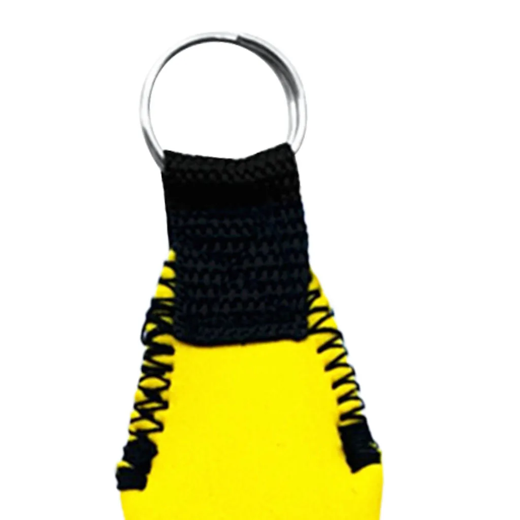 Rectangle Neoprene Floating Keyring Water Floatable Key Ring Keychain for Boating Yachting Sailing Beach Seaside Water Sports