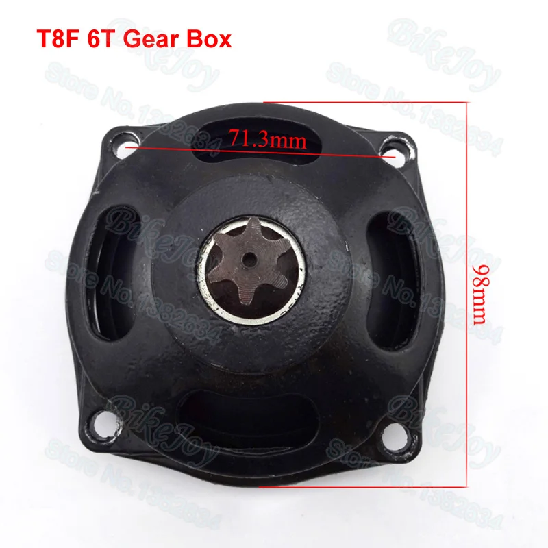 T8F 116L Chain + T8F 6T Gear Box + 54T Rear Sprocket For 47cc 49cc Minimoto Pocket Bike