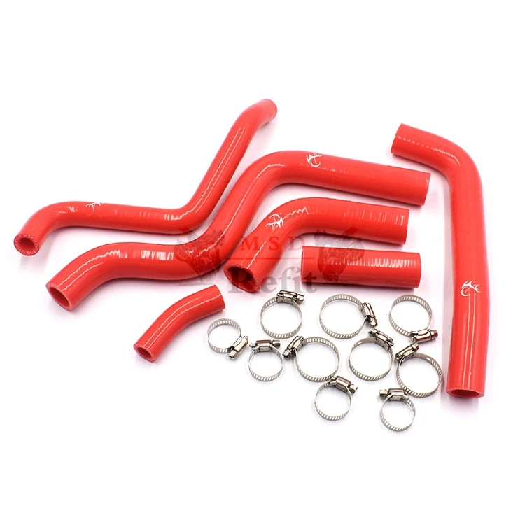 

Motorcycle Radiator Silicone Coolant Hose water pipe Kit For Yamaha FZ6 FZ6S 2003-2011