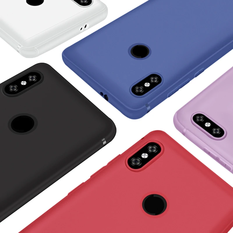 

Matte TPU Case For Xiaomi Redmi Note 5 Case Redmi 4X 4A Note 4X 5 Plus Case 5A 6A 6X Redmi S2 Mi 8 5X A2 Mix 2 Soft Phone Case