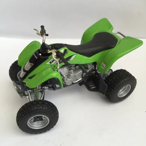 1/18 специальный литой металл Kawasaki Atv Статический рабочий стол дисплей Коллекция Модель