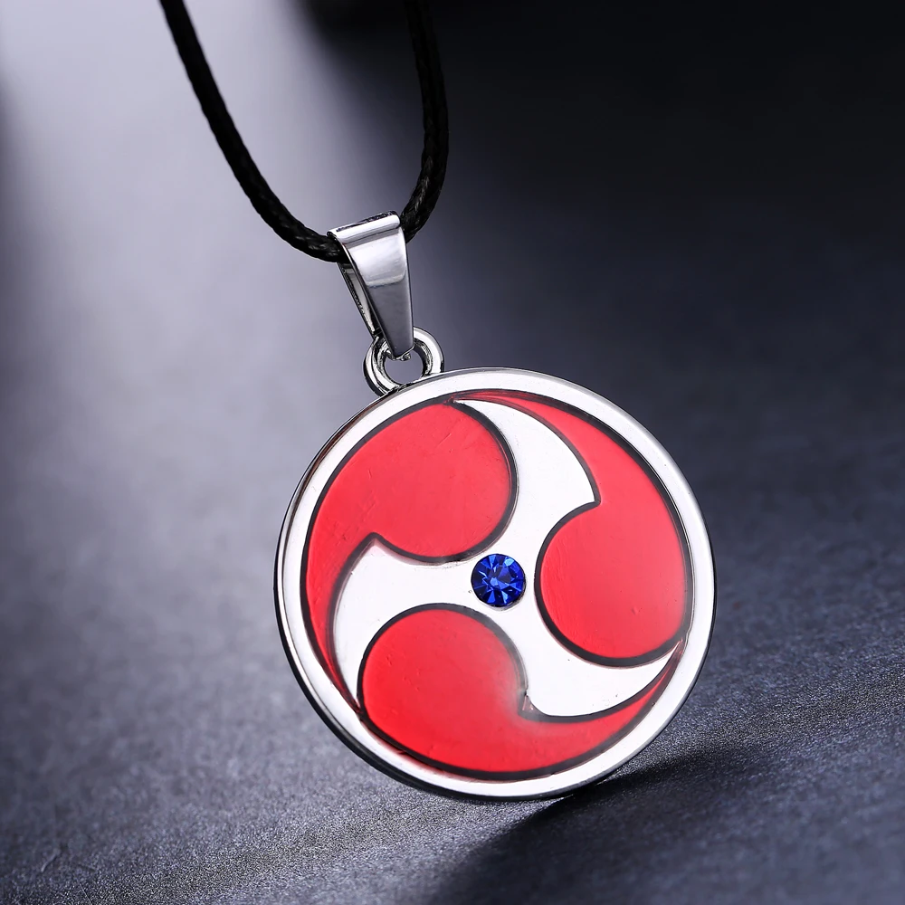 Us 178 15 Offmosu Hot Anime Naruto Necklace Uchiha Itachi Mangekyou Sharingan Pendant Cosplay Toy Jewelry In Pendant Necklaces From Jewelry