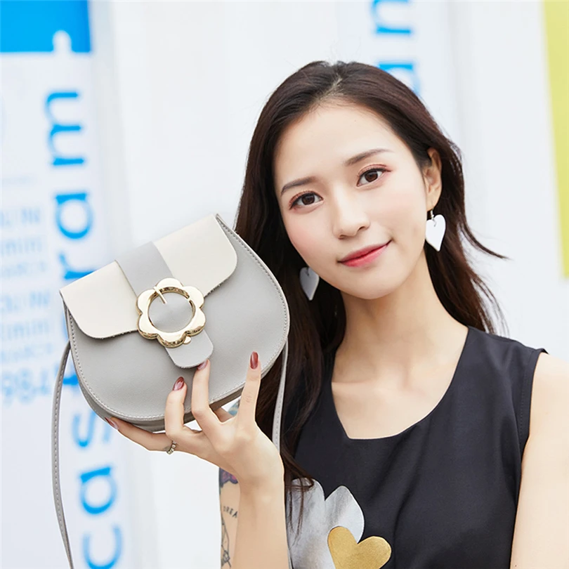 

AOTIAN Mini Women Messenger Bags PU leather Women Shoulder Bag Solid Clutches Women Cross body Bags Tote Saddle Handbags A30