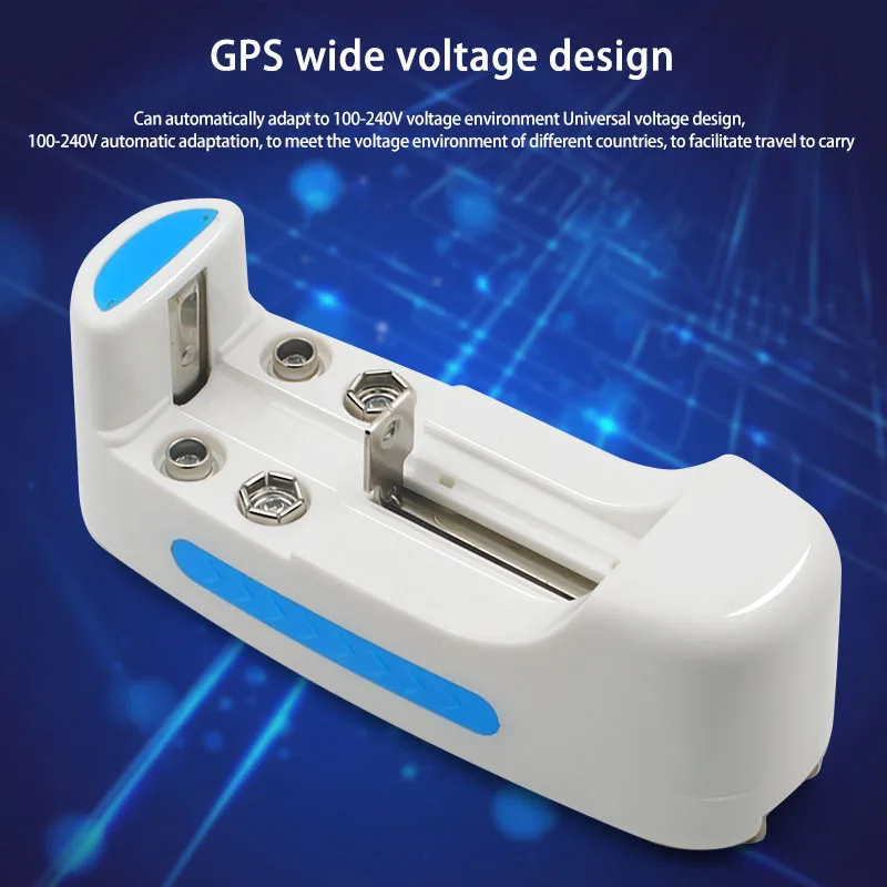 

PALO 704 EU and US Plug 18650 Battery Charge 18500 Auto Off Battery Universal Charging for DC 3.6V/3.7V Li Ion Batteries Charger