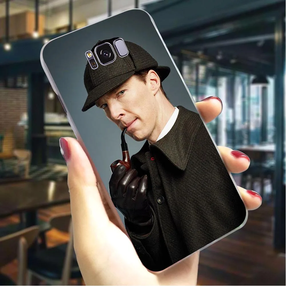 

Sherlock Holmes Hard Cover for Samsung Galaxy A70 Phone Case for A3 2015 A5 2016 A6 2017 A7 2018 A8 Plus A9 A10 A20 A30 A40 A50