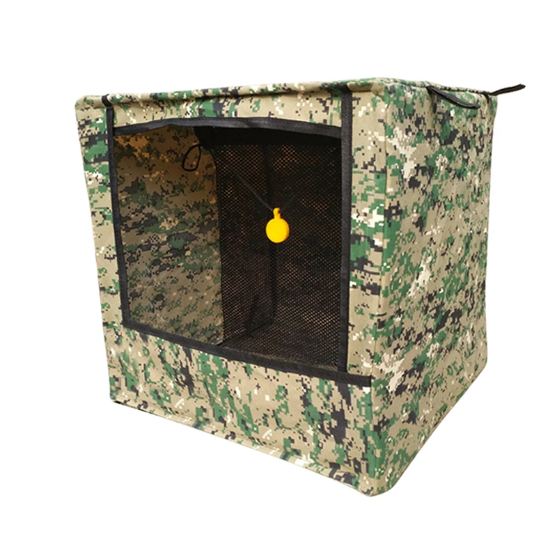 Foldable Camo Hunting Slingshot Target Box Recycle Shooting Catapult Practice