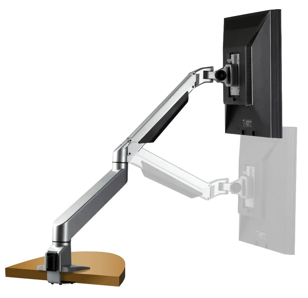 Thinkwise S100 full motion desk mount gas LCD monitor armin Monitor