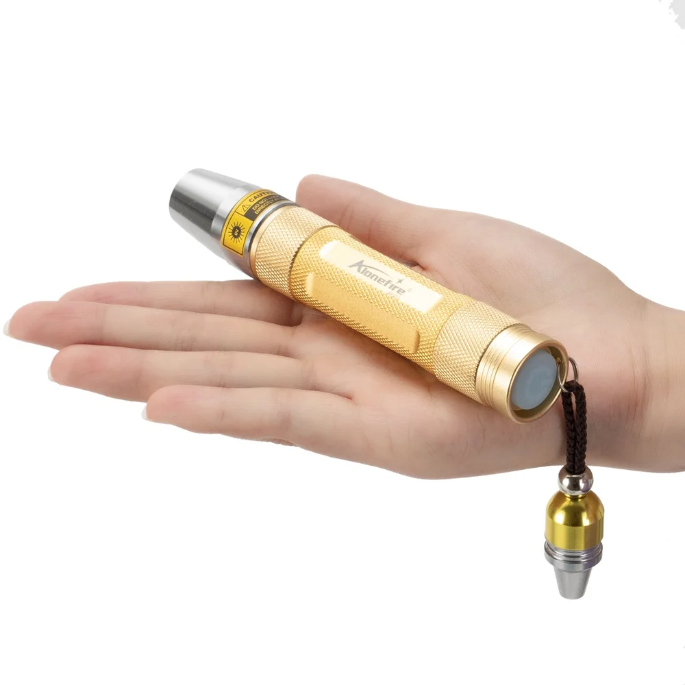 3-in-1 White Yellow UV 365nm LED Flashlight Jewelry Jade