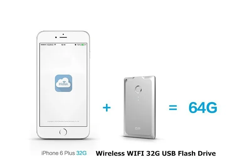 DM USB флеш-накопитель s WFD009 32 Гб wifi флеш-накопитель для iPhone/Xiaomi/huawei/Android/PC смарт-флешка карта памяти Usb