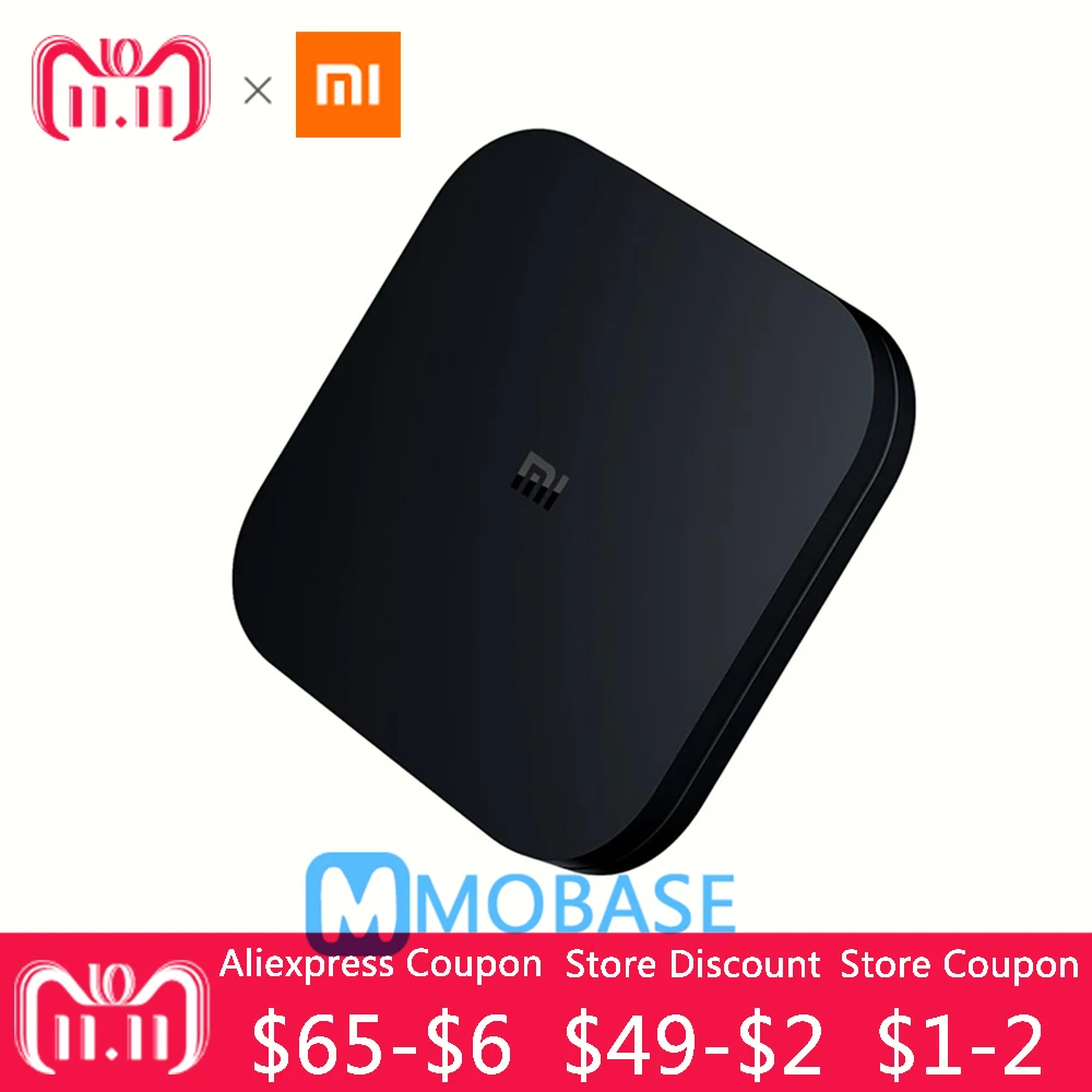 Купить Xiaomi Mi Box S Black