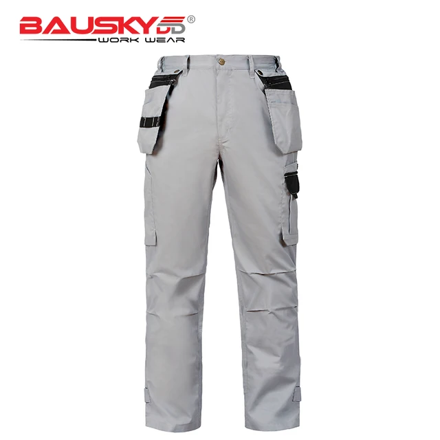 Lightweight Durable Work Pants with Tool Pockets
