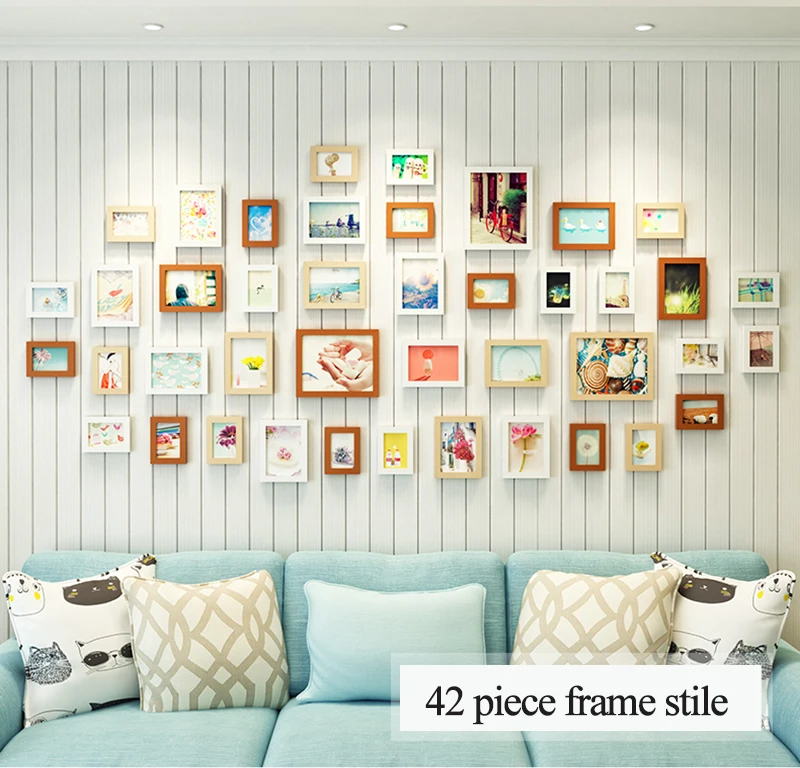 photo frame white mini frame  cadre photos magnetic photo frame wall frame for picture family picture frame a3 frame picture frame vintage frame box glass frame photo moldura madeira  (4)