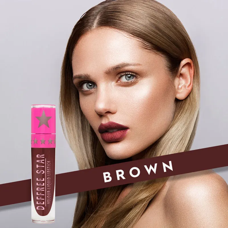 

15 Color Matte Bite Lip Summer Choice Sweatproof Non-stick Cup Makeup Stars Lip Color Metal Charming Sexy TSLM1