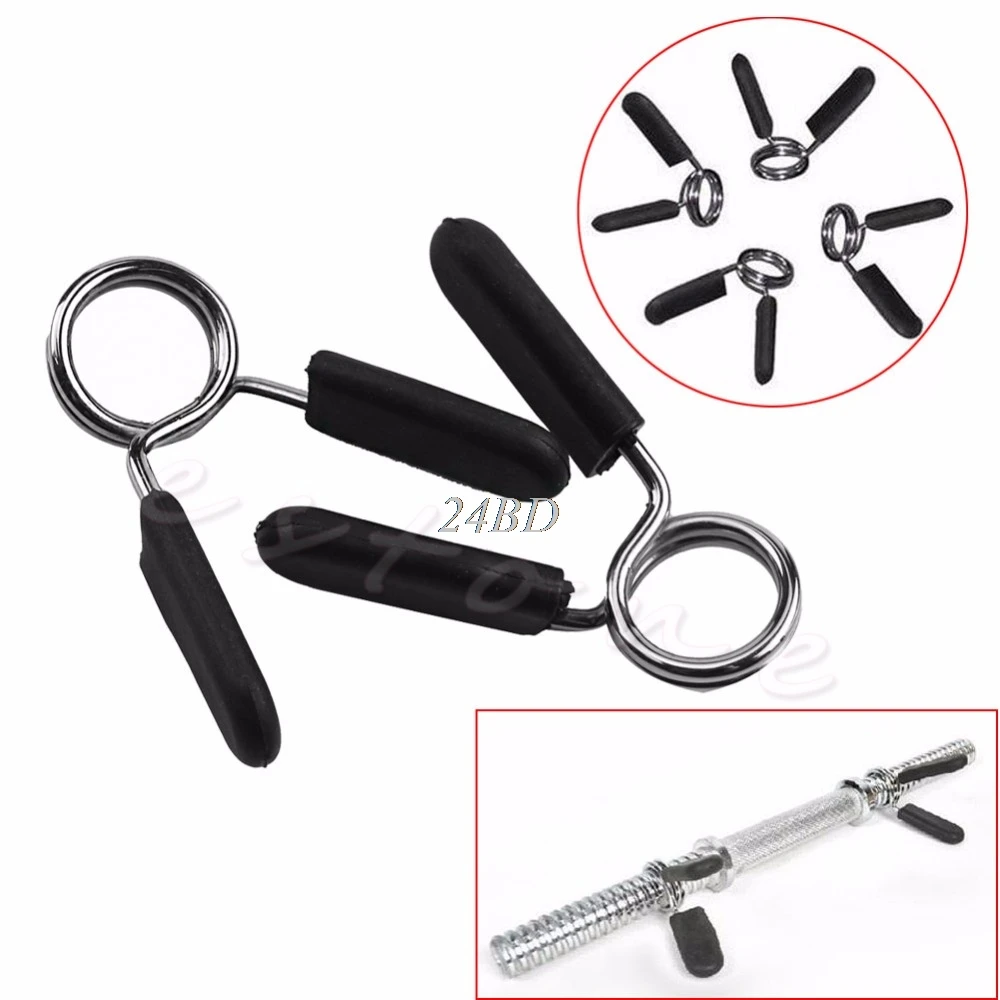 Strength Training & Weights 1 Pair 28mm/30mm Barbell Gym Weight Bar