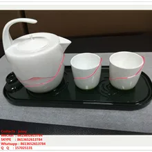 Модель чайного набора, лезвие бритвы, cnc обработка пластиковых деталей, 3D печать быстрого прототипа пластиковых частей