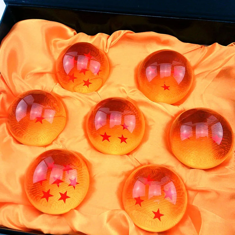 7 Boules De Cristal Dragon Ball Legend 7 Boules De Cristal Anime Cartoon Stars Crystal Ball Box Dragon Ball Z