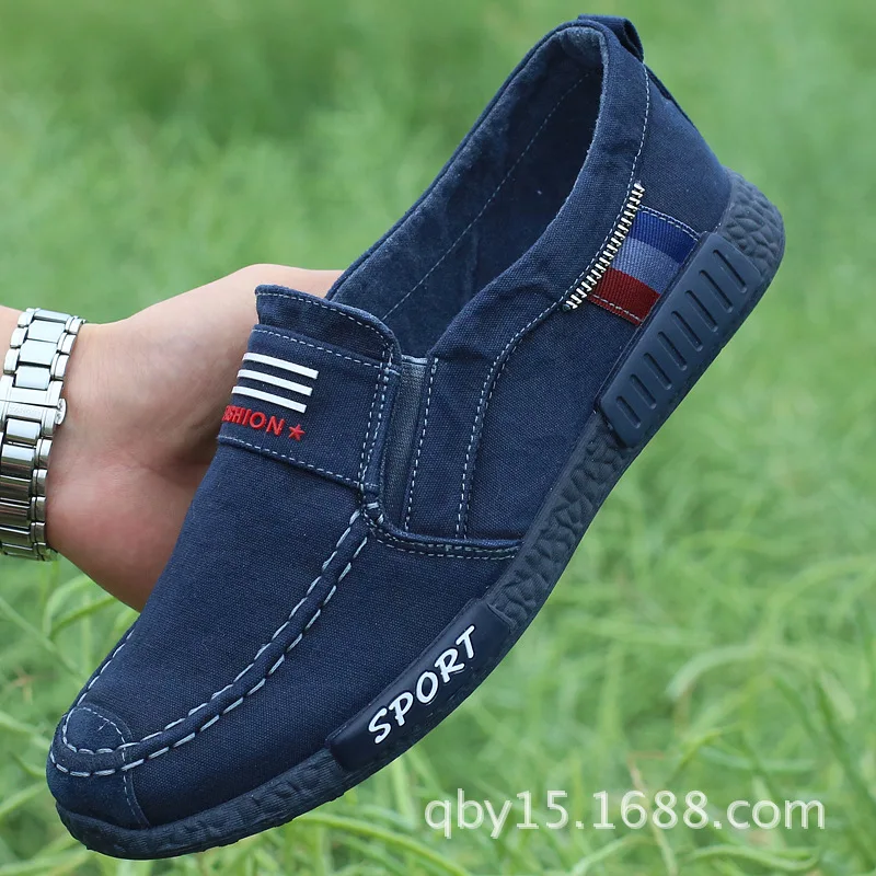 Beste Canvas Mannen Schoenen Denim Lace Up Mannen Casual Schoenen Nieuwe 2017 Gymschoenen Ademend Mannelijke Schoeisel Lente Herfst 88
