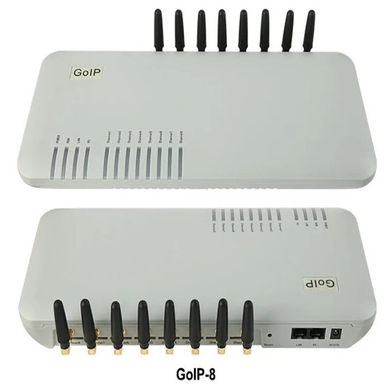 Goip 8 портовый gsm sms voip шлюз стандартный автоматический переход между NAT и