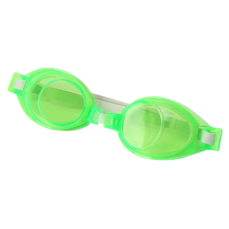Детские силиконовые водонепроницаемые очки для плавания, противотуманные детские очки для плавания в бассейне, аксессуары для плавания для мальчиков и девочек, Прямая поставка - Цвет: Зеленый