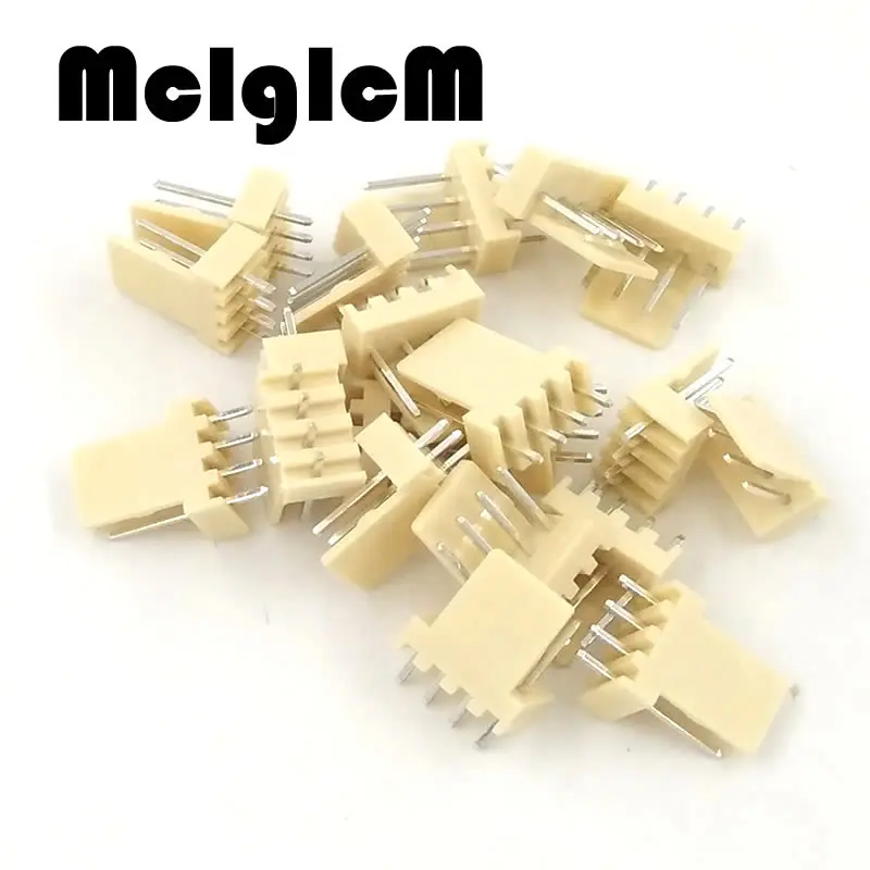 Free shipping 1000pcs male material KF2510 4pin 4pins Connector Leads