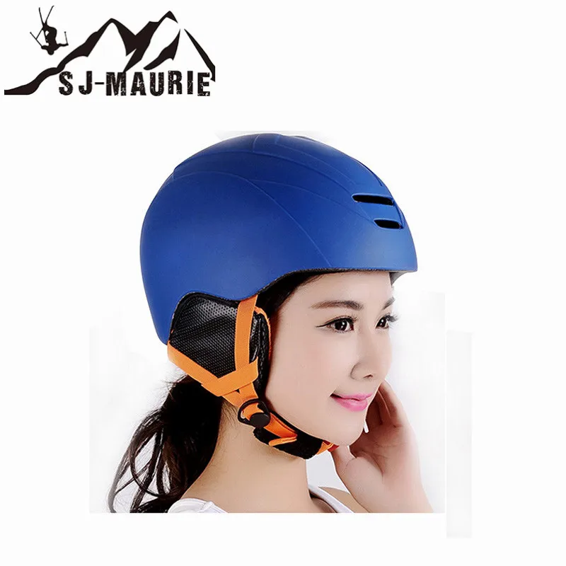 Adult Children Half covered Ski Helmet Integrally molded Outdoor Sports Goggles Skiing Helmet