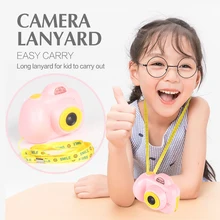 Creative DIY Kids Mini Sports Camera Puzzle Game Multi-Language Kids Digital Recharge Camera SLR Camera Toy With 16G Memory Card