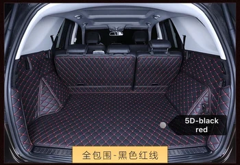 

5D Leather Car trunk mat cargo carpet for Jaguar XE XF XFL F-Pace custom fit