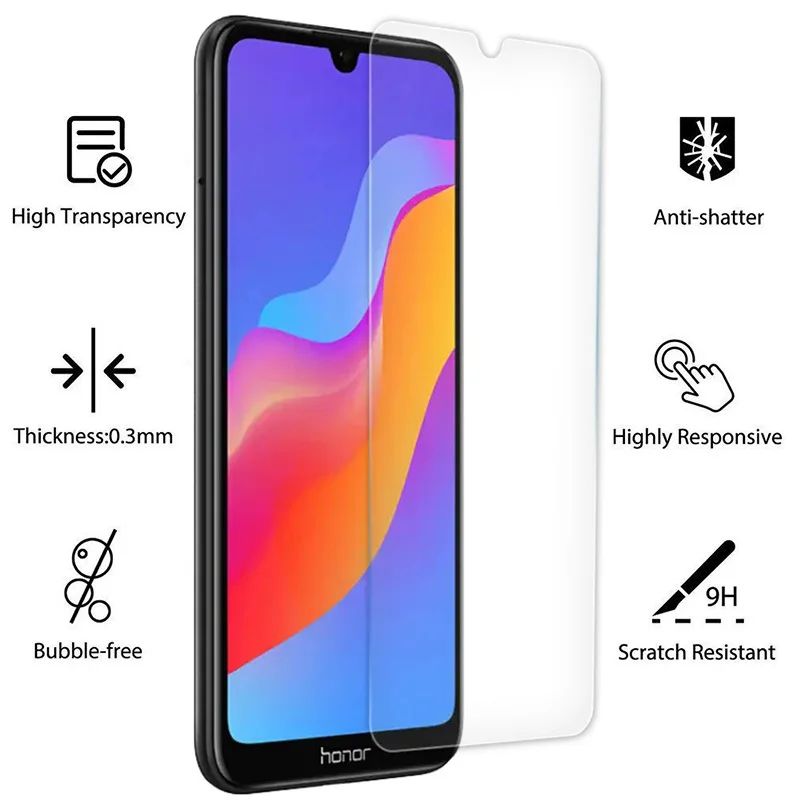 Защитное стекло 9h для huawei Honor 7x8x9 10 lite закаленное Защитная пленка p10 p20 p30 pro |