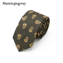 Mantieqingway брендовые Галстуки для мужской свадебный костюм цветочные Patten Corbatas для свадьбы Тощий Gravatas мужской полиэстер шеи галстуки
