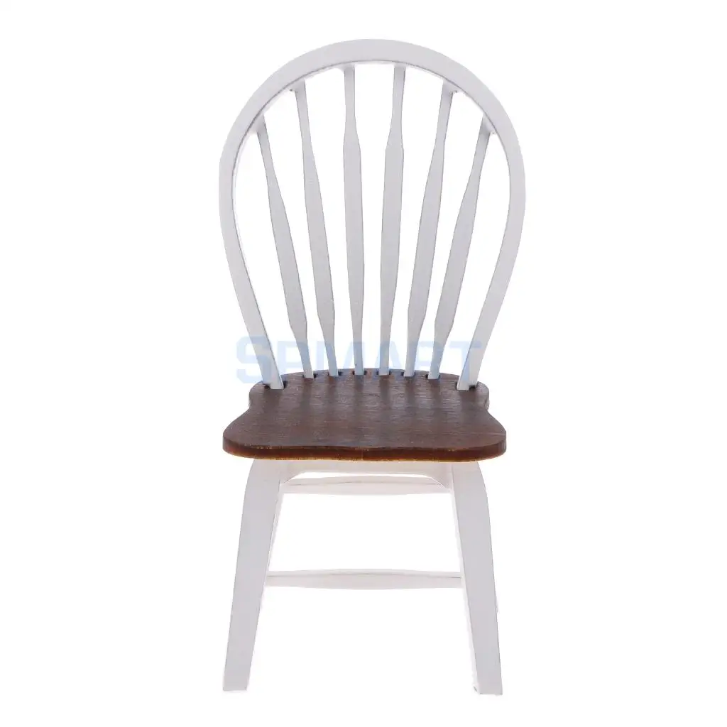 White Wooden Kitchen Chairs