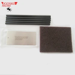 ski metal wax scraper polish pad p-tex candle set for removal of excess wax from skis and snowboards tuning snowboarding ski metal wax scraper polish pad p-tex candle set for removal of excess wax from skis and snowboards tuning snowboarding