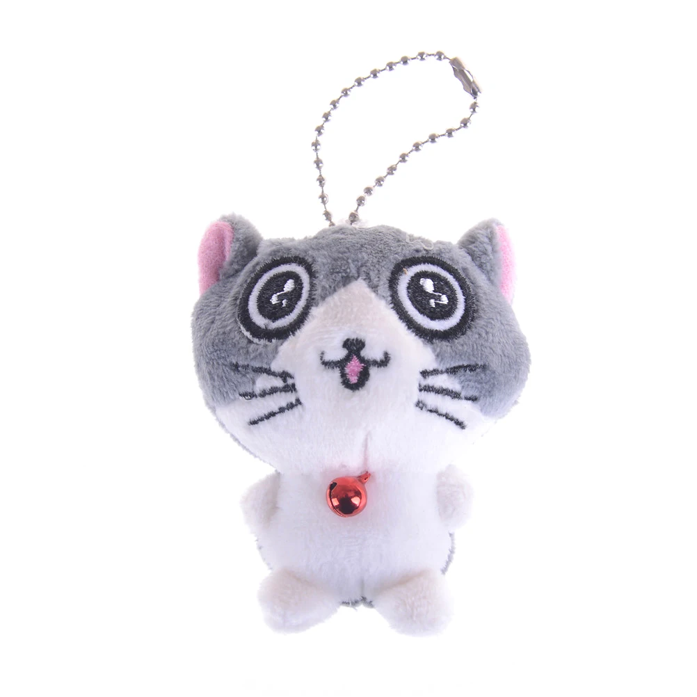 8 см милая кошка строительные игрушки коллекция Meow маленькие мягкие