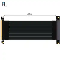 Pcie gen 3.0 X16 Slots computer host data extension cable usage graphics card go gaming mining turn 90 degrees expansion 20CM