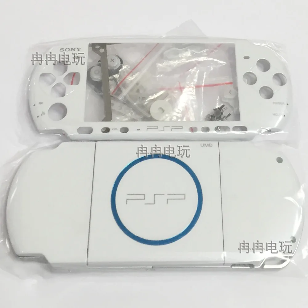 Новая версия для игровой консоли PSP 3000 Сменный Чехол с полным белым корпусом и